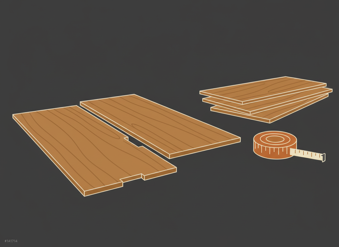 How Much Flooring Do I Need? Laminate, Vinyl and Hardwood